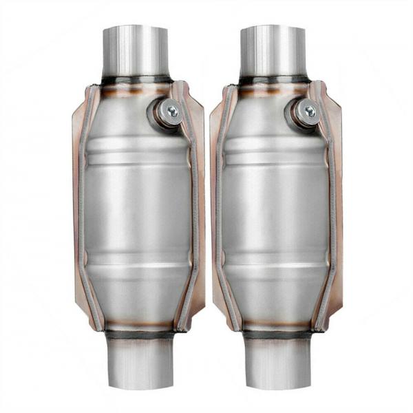 Quality Overall 11'' Ceramic Universal Catalytic Converter 2.5'' Inlet Outlet 53005 for sale