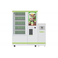 China High End Smart Conveyor Belt Salad Vending Machine , Fruit Vending Locker With Lift factory