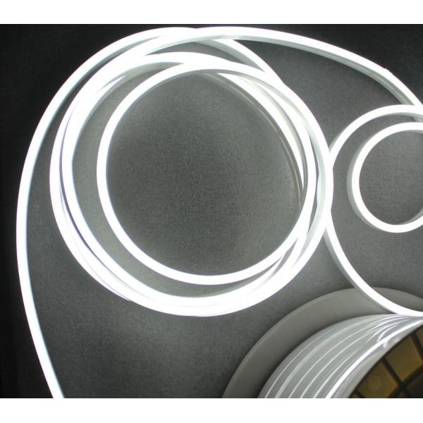 Quality 24v 6mm mini neon flexible led strips lights 2835 smd silicone coating ribbon white for sale