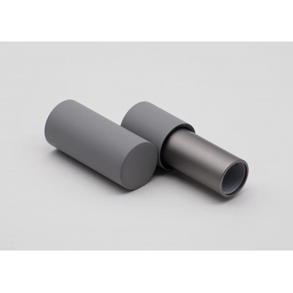 Quality Grey Aluminum Magnet Cosmetic 3.5g Lipstick Container for sale