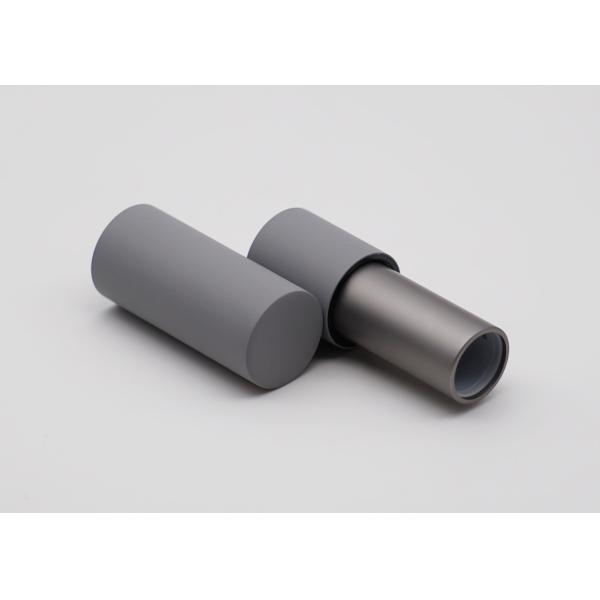 Quality Grey Aluminum Magnet Cosmetic 3.5g Lipstick Container for sale