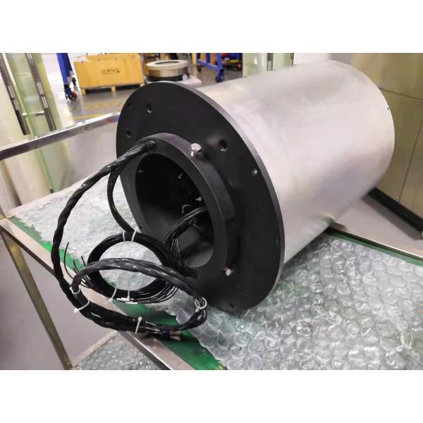 Quality Rotary Table Big Bore Slip Ring , Conductive Slip Ring 380VAC / 24VDC for sale