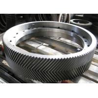 China AISI 4340 Steel Assembled Herring Bone Gear Transmission Spare Parts for sale