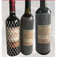 Quality PE Protective Mesh Bottle Sleeves , Plastic Mesh Sleeving For Wine Bottle Net for sale