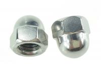 China M4 to M24 Carbon Steel Hex Domed Cap Nut DIN 1587 Grade 5 Zinc Plated factory