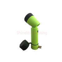 China Green High Power Flashlight IP64 Weatherproof  Rechargeable Muti Funtion for sale