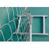 China Cross Brace Chain Link Builders Security Fencing Hot Galvanized Surface factory