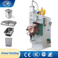 China Horizontal Stainless Steel Water Tank Resistance Rolling Seam Welder Welding Machine for sale