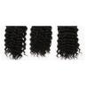 China Nature Black Color Deep Curl Brazilian Human Hair Extension for Bulk Hair Weave factory