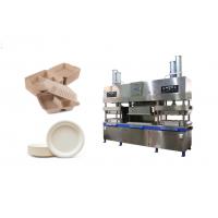 Quality Bleach Pulp Sheet Dry In Mould Machine To Make Paper Plate And Burger Container for sale