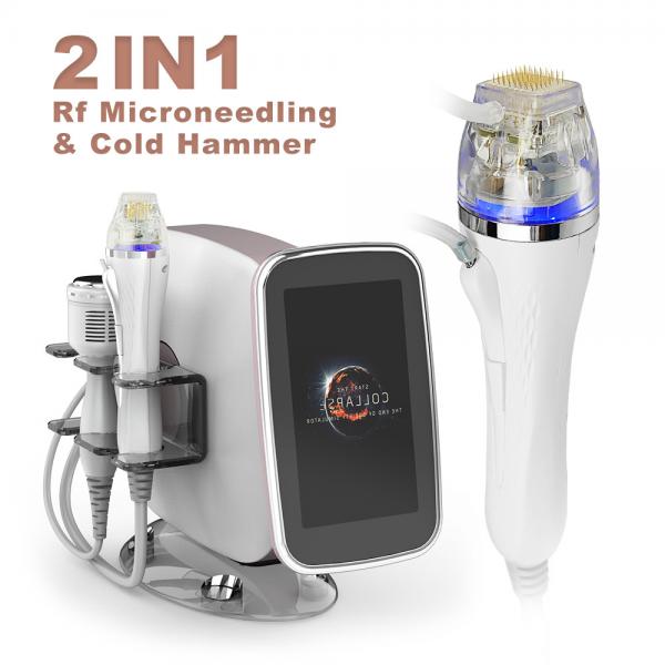 Quality Radio Frequency RF Microneedling Machine Skin Care Scar Removal With Cold Hammer for sale