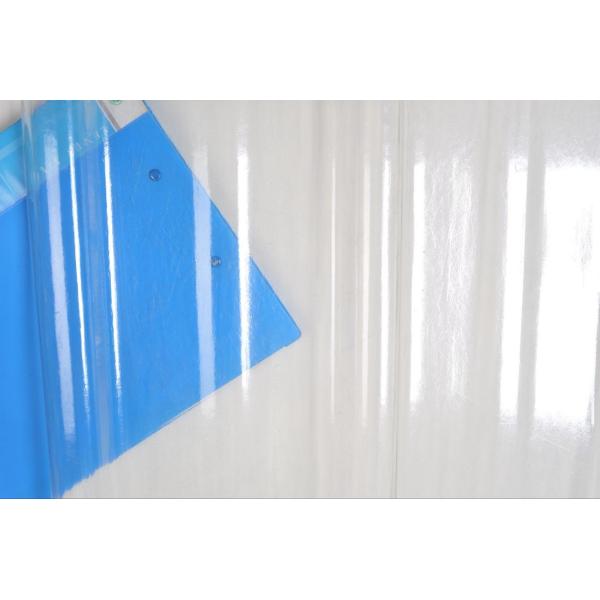 Quality Waterproof  3mm 4mm FRP Transparent Roofing Sheets for sale