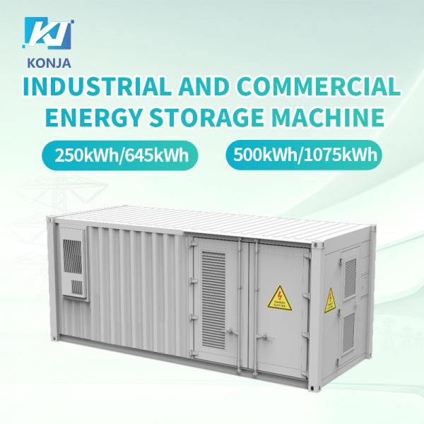 Quality KonJa Liquid-Cooling 3.44MWh Container Energy Storage System Grade A Battery Energy Storage Container 860V for sale