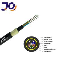 China Fiber Optic Wire Adss 12 Core 2km Optique Fiber Optical G652d Cable Roll Drum factory