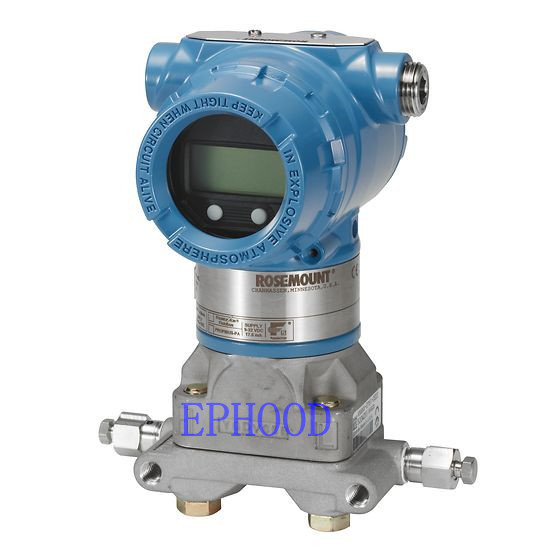 Quality High Performance Differential Pressure Transmitter Rosemount 3051CD Coplanar for sale