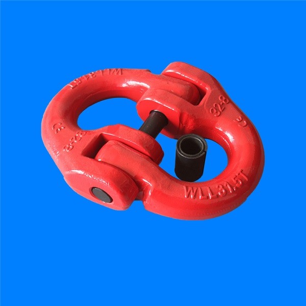 Quality Colored Painted Chain Coupling Link G80 Connecting Link Carbon Steel 1/4in - 7 for sale