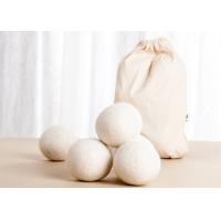 China Extra Large 100% New Zealand Sheep's Wool Felt dryer balls Accept Customer Logo factory