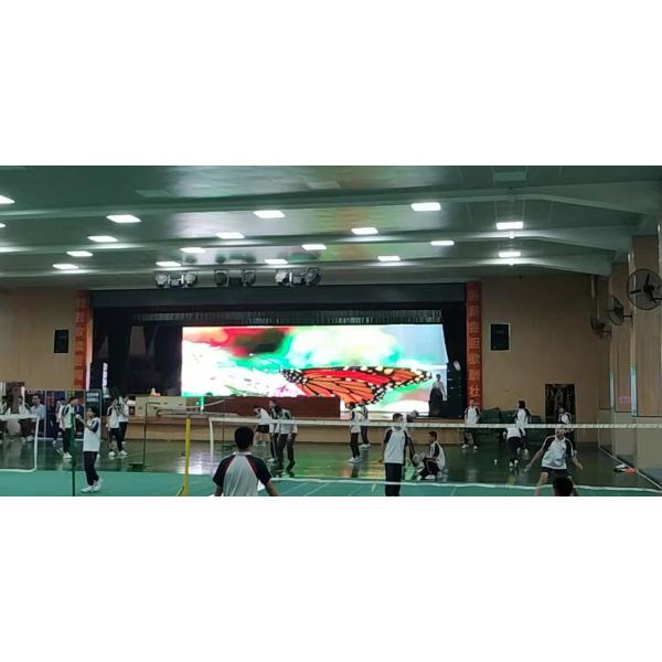 Quality Big P4 Fixed LED Screen Indoor Full Color IP65 For Stage Background for sale