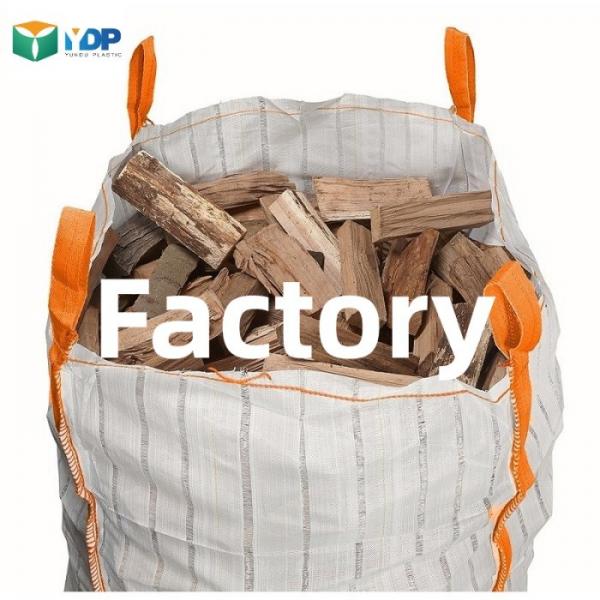 Quality 240GSM Rectangular Jumbo Bag 1 Ton Chain Lock Breathable Ton Bag For Potato for sale