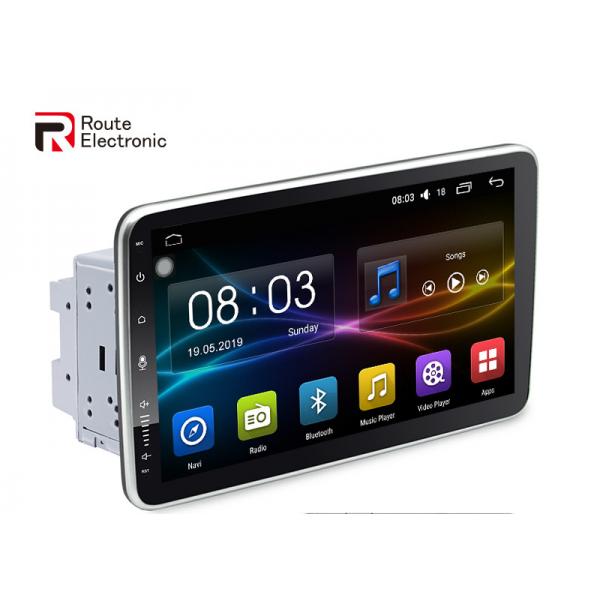 Quality Bluetooth 8 Core 2 Din Car Radio 10.1 Inch QLED 1280×720 Voice Control for sale