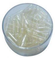 China Hard Gelatin Empty Gel Capsules , Size 0 Transparent Capsule With Natural Color factory