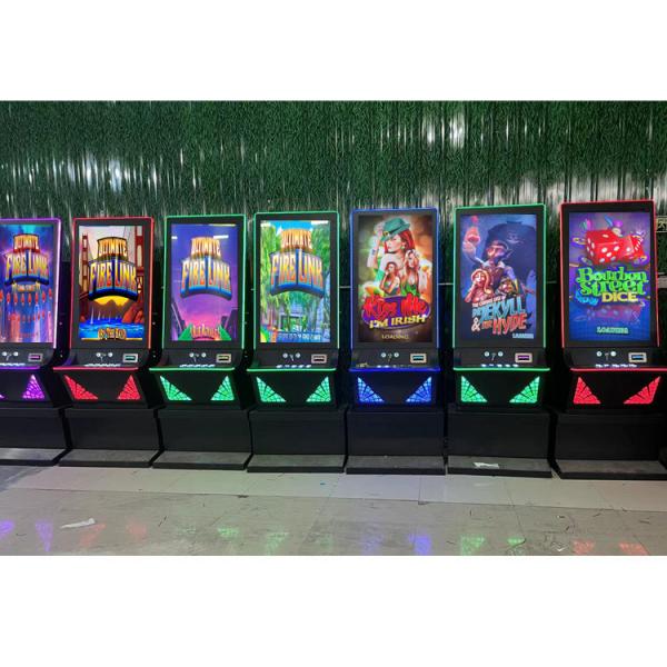 Quality PCB Sturdy Arcade Machine Cabinet , 2 In 1 Video Coin Gambling Machine for sale