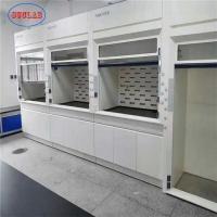 China China portable full steel phenolic worktop anti-erosion lab fume hood for smoke gases dust extraction price list factory