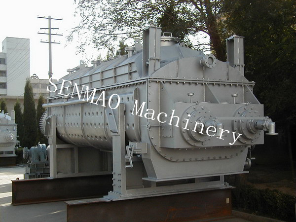 Quality Rotary Vacuum Paddle Dryer Calcium Fluoride Large Output Simple Operation for sale