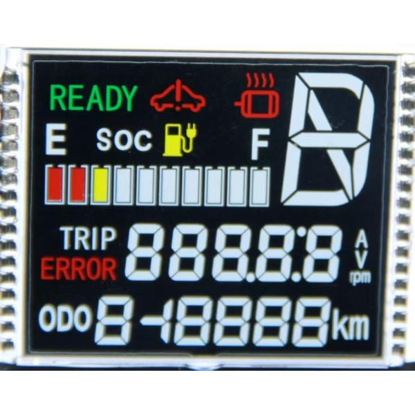Quality Customized PIN Connector Vehicle VA Segment LCD Module LCD Screen 7 Segment LCD Display for sale