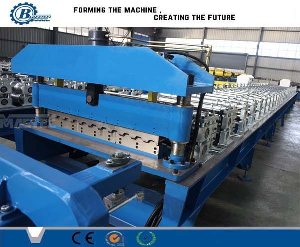 Quality Customized Metal Roofing Roll Forming Machine Color Coated Surface Treatment for sale