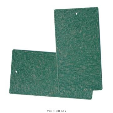 Quality Green and Black Crocodile Texture Epoxy Polyester Powder Coating For Medical for sale
