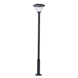Quality 100Lm Integrated Solar Garden Light Waterproof aluminum optically controlled solar lights For Lawn Walkway Yard Park for sale