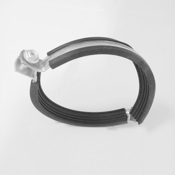 Quality M8 M10 Rubber Lined Strut Channel Pipe Clamp R Types Hose Clamps Quick Locking for sale