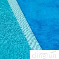 China 70*140 Cm Striped Blue Custom Printed Beach Towels Machine Washable And Dryable factory
