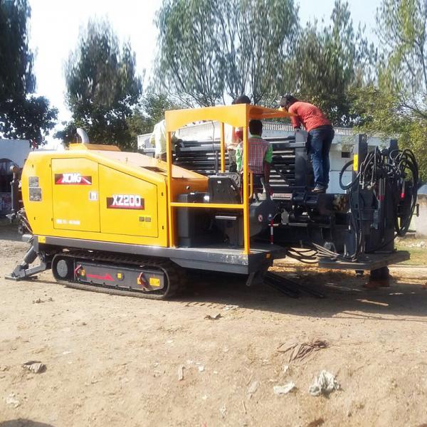 Quality 97KW power engine Horizontal Directional Drilling Rigs , Comfortable Hdd Rig for sale