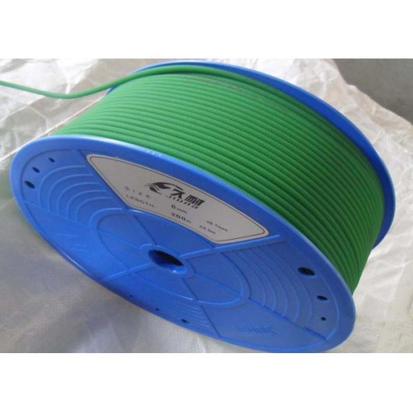 Quality Tensile Strength Breaking elongation Green Polyurethane Round Belt for Industry for sale