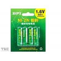 China 1.6v AAA AA Rechargeable NiZn Battery for Explosion-proof Flashlight for sale