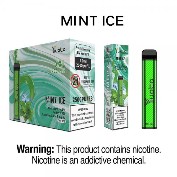 Quality 19 Mixed Flavor YUOTO Disposable Vape 5% Nicotine Salt replaceable cartridge for sale