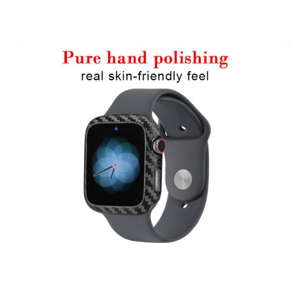 Quality Black Lightweight Matte Anti Fall Aramid Fiber Watch Case for sale