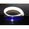 China Silver belt with Flashing LED message belt bucke factory