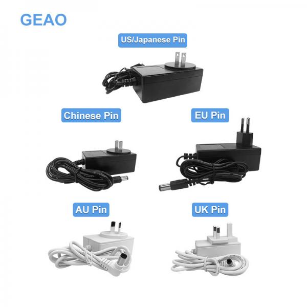 Quality CCTV 24V 1A Wall Mounted Power Adapters Safety Approval High Efficiency for sale