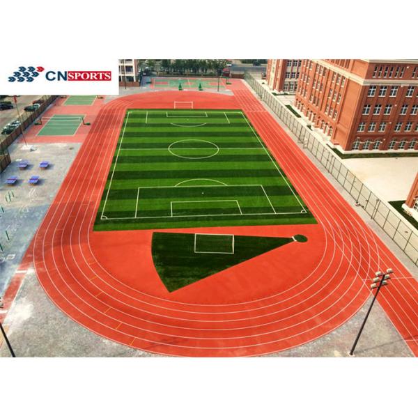 Quality IAAF Outdoor Running Track , Soundproof Athletic Running Track for sale
