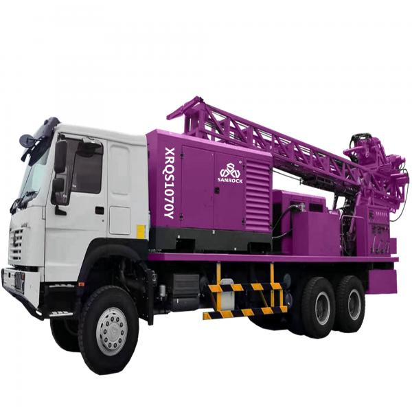 Quality Truck Mounted Water Well Drilling Rig Machine Portable Hydraulic Water Well for sale