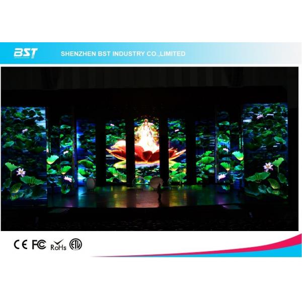 Quality AC 110/220V Indoor Full Color LED Display , Indoor Advertising LED Display Screen for sale
