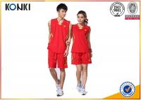 China Custom Youth Basketball Uniforms 100% Polyester Dry Fit Basketball Sportswear Jersey factory