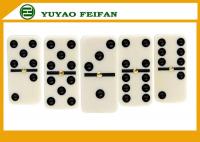 China Personalized Double Six Travel Dominoes Game Set For Family Games 50 * 25 * 10mm factory