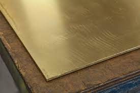 Quality Polished Brass Sheet Plate 2500mm Width SGS ISO Certification for sale