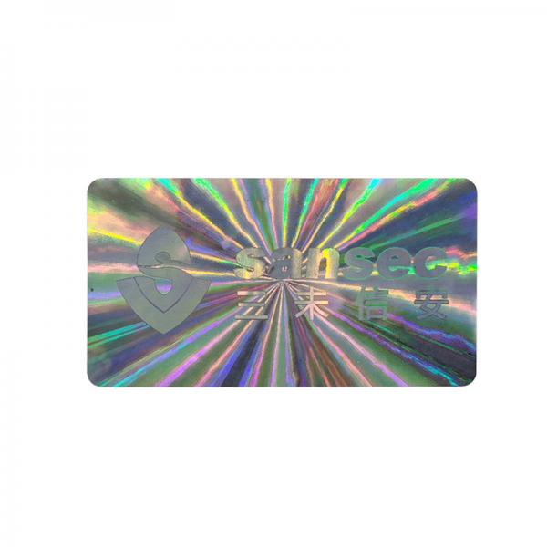 Quality 3D Holographic Security Stickers Original Anti Counterfeiting QR Code Stickers for sale