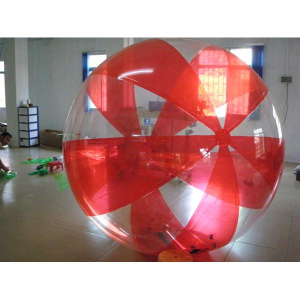Quality 0.7mm TPU Inflatable Water Walking Balls , Sea Inflatable Human Hamster Ball for sale