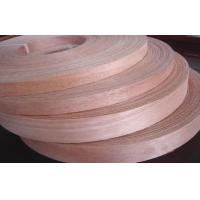 China Sliced Cut Plywood Edge Banding Okoume Wood Veneer Rolls Natural factory